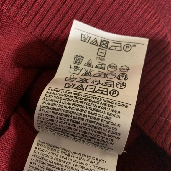 Banana Republic - Knit V-Neck Merino Wool Sweater - AS IS - Picture 5 of 7